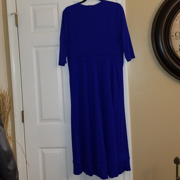 ♥️🛍Size 10 to 14!Gorgeous royal blue dress, NWT🌹 - Picture 6 of 8
